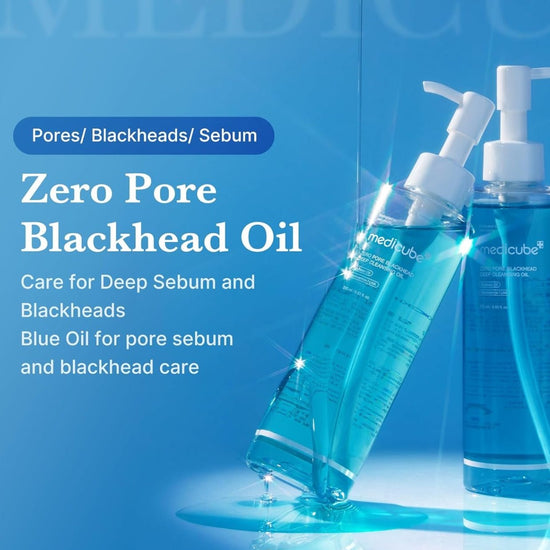 Medicube Zero Pore Blackhead Deep Cleansing Oil 205ml زيت ميديكوب زيرو بور لتنظيف الرؤوس السوداء بعمق - Princess Cosmetics Qatar