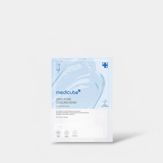 Medicube Zero Pore Cooling Mask 27g (1 Sheet) قناع تبريد المسام من ميديكيوب - Princess Cosmetics Qatar