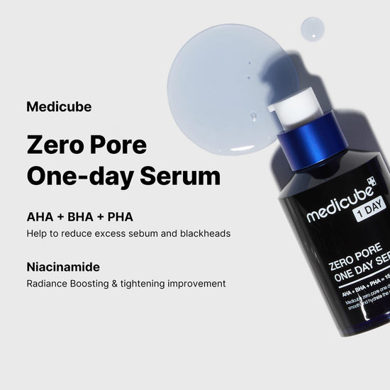 Medicube Zero Pore One Day Serum 30ml سيروم ميديكيوب زيرو بور ليوم واحد - Princess Cosmetics Qatar