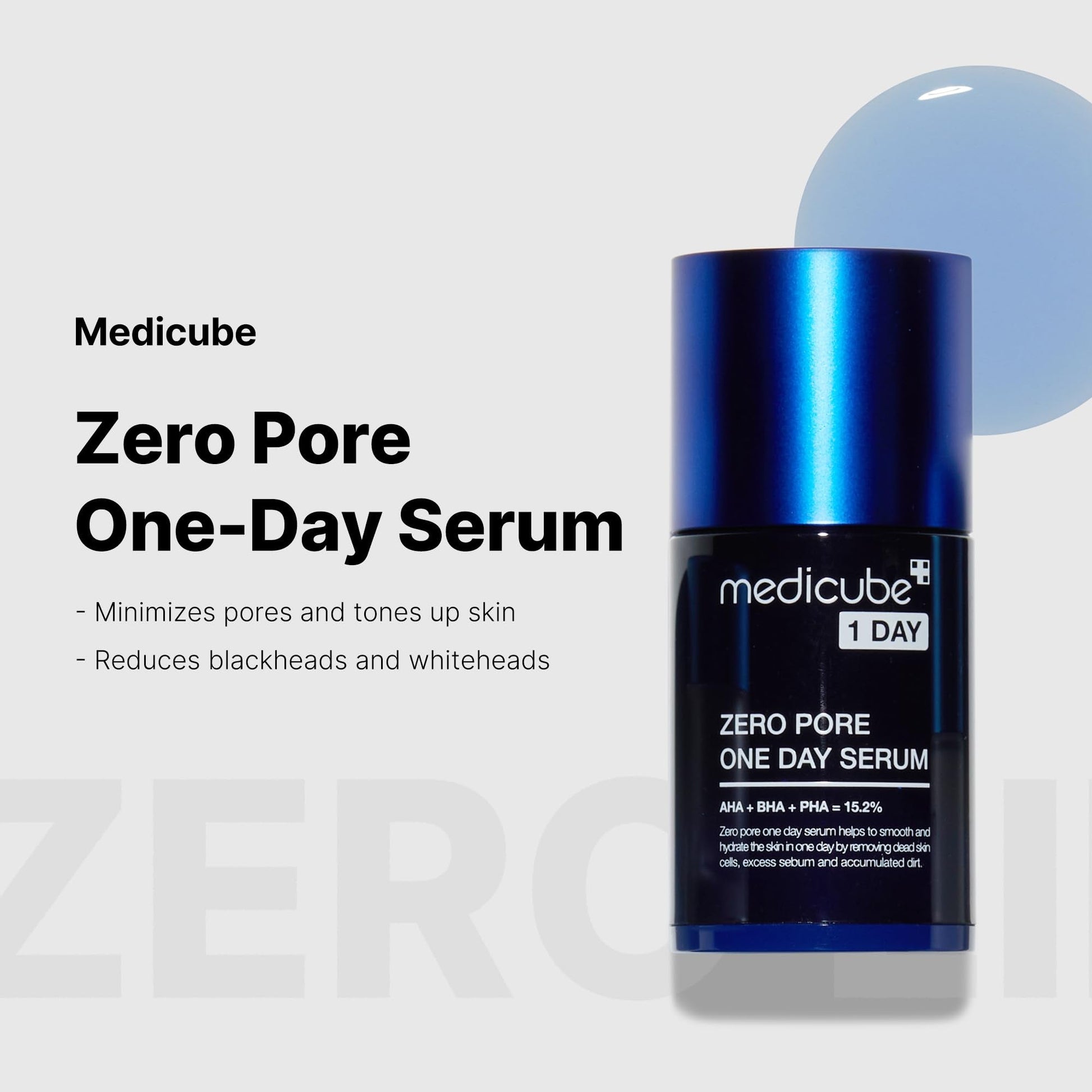 Medicube Zero Pore One Day Serum 30ml سيروم ميديكيوب زيرو بور ليوم واحد - Princess Cosmetics Qatar