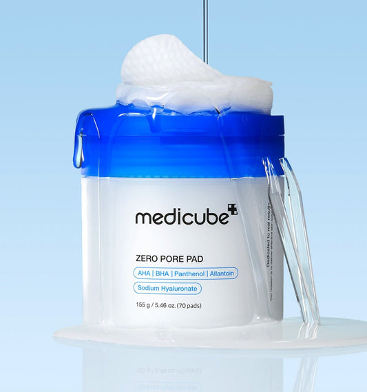 Medicube Zero Pore Pads (70 Pads). ضمادات طبية خالية من المسام من ميديكيوب (70 ضمادة) - Princess Cosmetics Qatar