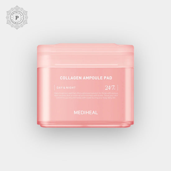 Mediheal Collagen Ampoule Pad (100 pads). ميديهيل الكولاجين أمبولة وسادة - Princess Cosmetics Qatar