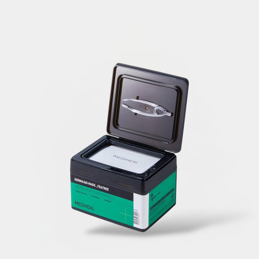 Mediheal Derma 365 Tea Tree Sheet Mask (30 Sheets) قناع ديرما 365 من ميدي هيل بشجرة الشاي - Princess Cosmetics Qatar