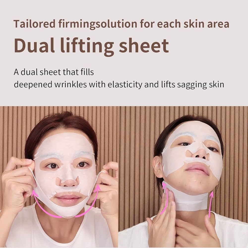 Mediheal Retinol Collagen Cream Lifting Sheet Mask (1 Sheet) قناع ورقي لشد البشرة من ميدي هيل مع كريم ريتينول والكولاجين - Princess Cosmetics Qatar
