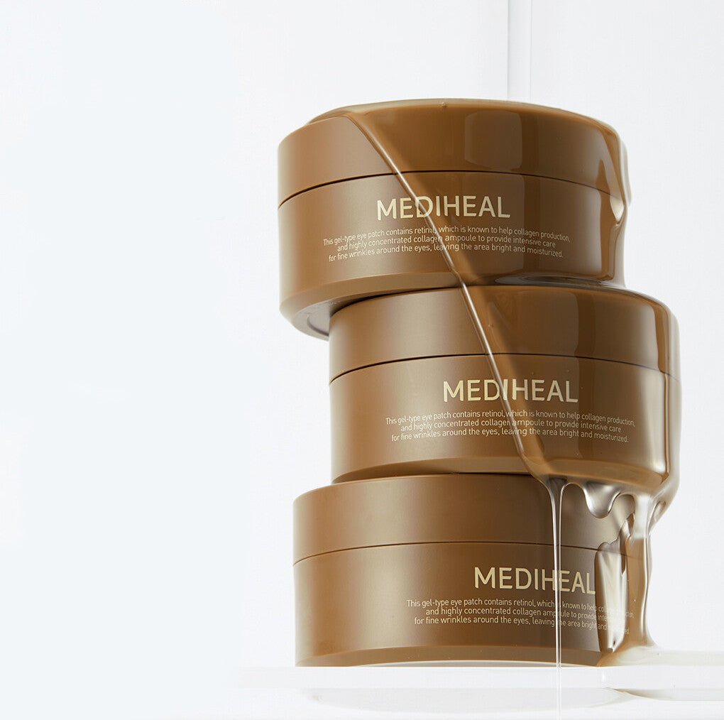 Mediheal Retinol Collagen Eye Patch (60 Patch). ميديهيل ريتينول كولاجين رقعة العين - Princess Cosmetics Qatar