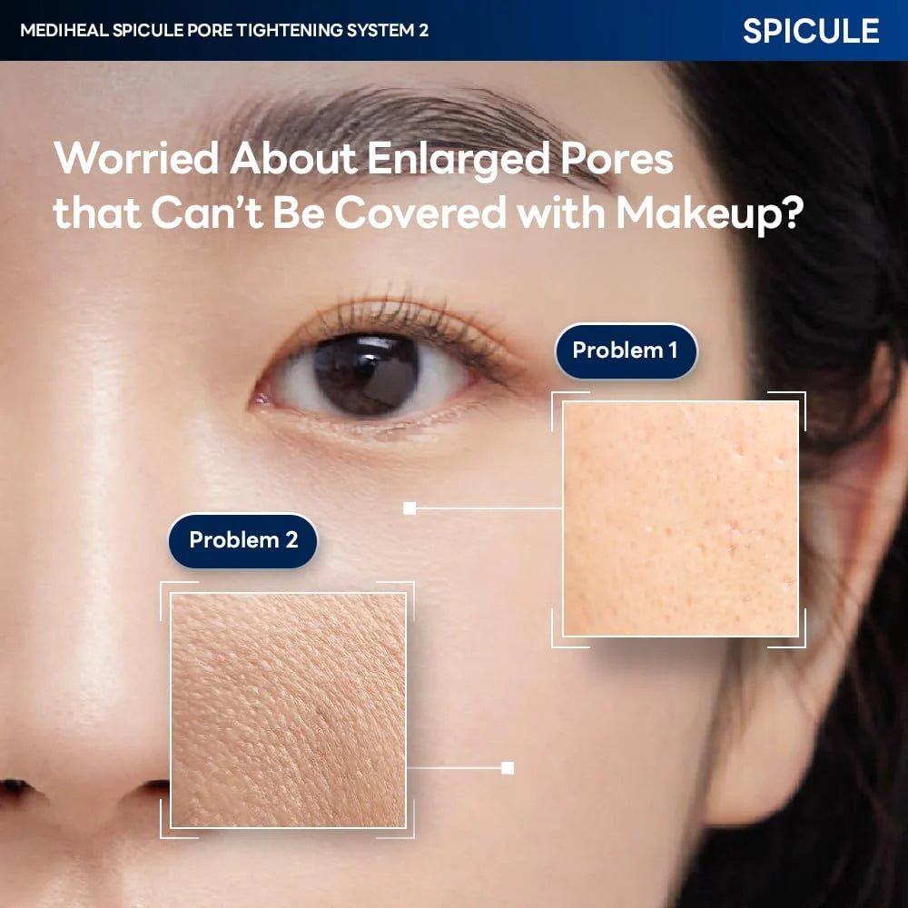 Mediheal Spicule Pore Tightening System 2 (1 Sheet) نظام تشديد المسام ميديهيل سبيكول 2 - Princess Cosmetics Qatar