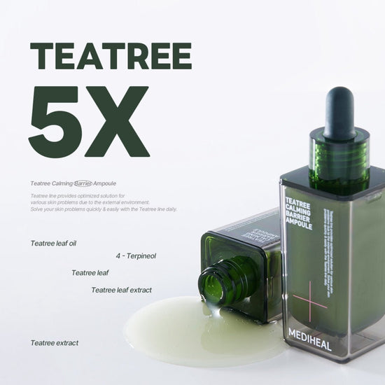 Mediheal Tea Tree Calming Moisture Ampoule 50ml. Mediheal شجرة الشاي مهدئة الرطوبة أمبولة - Princess Cosmetics Qatar