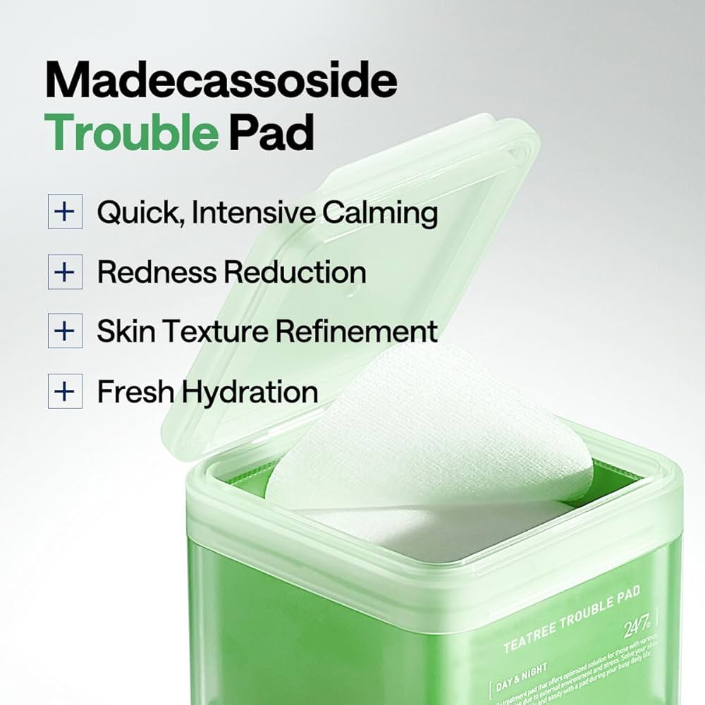 Mediheal Tea Tree Trouble Pad (100 pads) ميديهيل شجرة الشاي المتاعب الوسادة - Princess Cosmetics Qatar