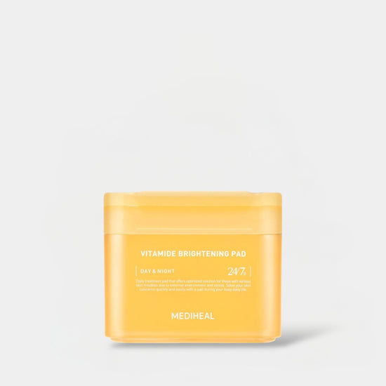 Mediheal Vitamin Brightening Pad (100 pads) وسادة تفتيح فيتامين ميديهيل - Princess Cosmetics Qatar