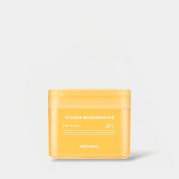 Mediheal Vitamin Brightening Pad (100 pads) وسادة تفتيح فيتامين ميديهيل - Princess Cosmetics Qatar
