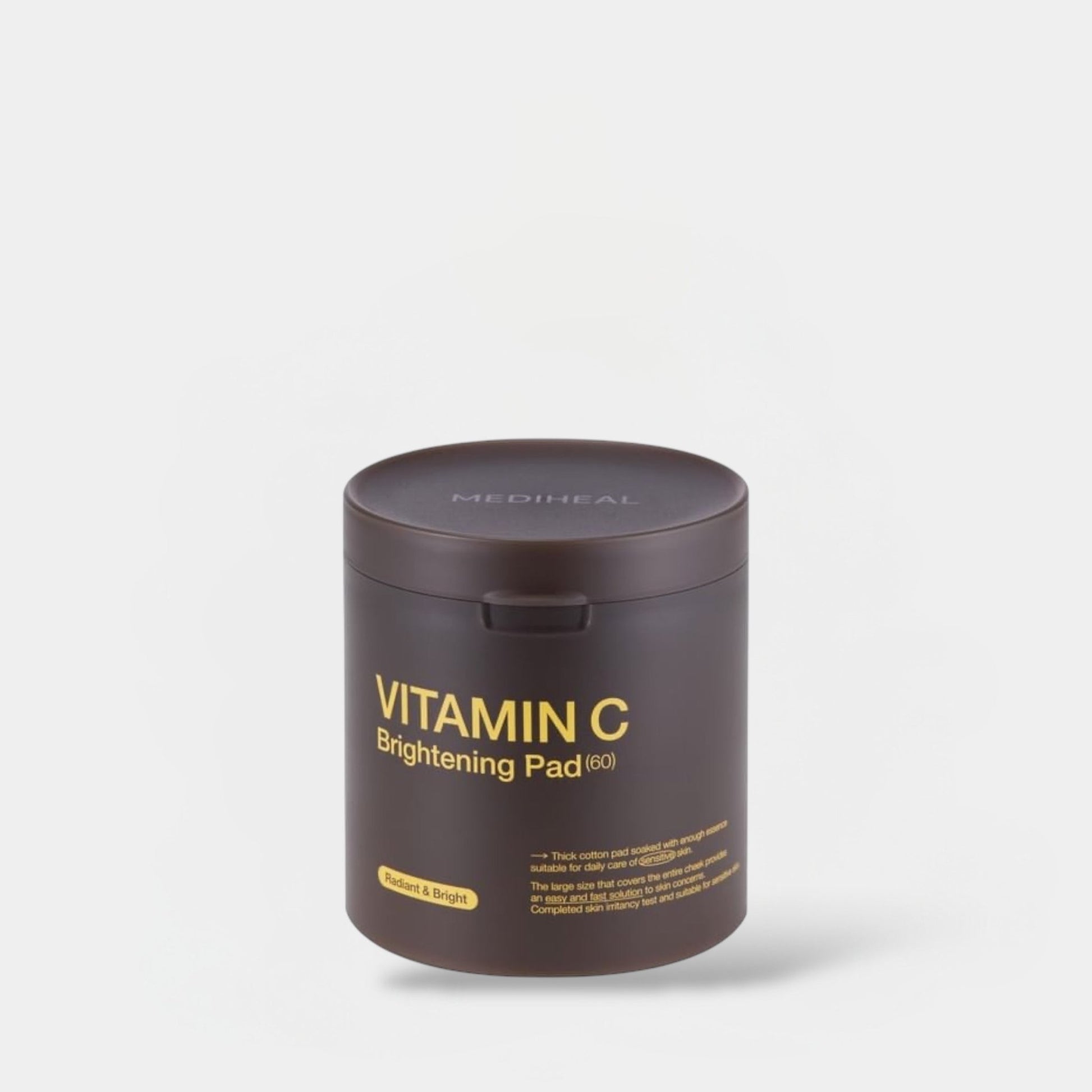 Mediheal Vitamin C Brightening Pad (60 Pads) وسادة تفتيح البشرة بفيتامين سي من ميدي هيل - Princess Cosmetics Qatar