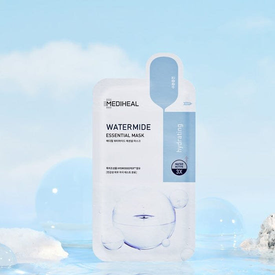 Mediheal Watermide Essential Mask. ميديهيل واترميد ماسك أساسي - Princess Cosmetics Qatar