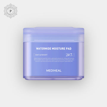 Mediheal Watermide Moisture Pad (100 pads). ميديهيل ووترميد وسادة ترطيب - Princess Cosmetics Qatar