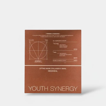 Mediheal Youth Synergy Lifting Mask Collagen x Snail (1 Sheet) قناع رفع البشرة من ميدي هيل يوث سينرجي بالكولاجين والحلزون - Princess Cosmetics Qatar
