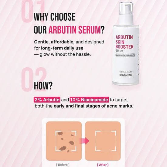 Meditherapy Arbutin Skin Booster Serum 150ml سيروم أربوتين لتعزيز البشرة من ميديثيرابي - Princess Cosmetics Qatar