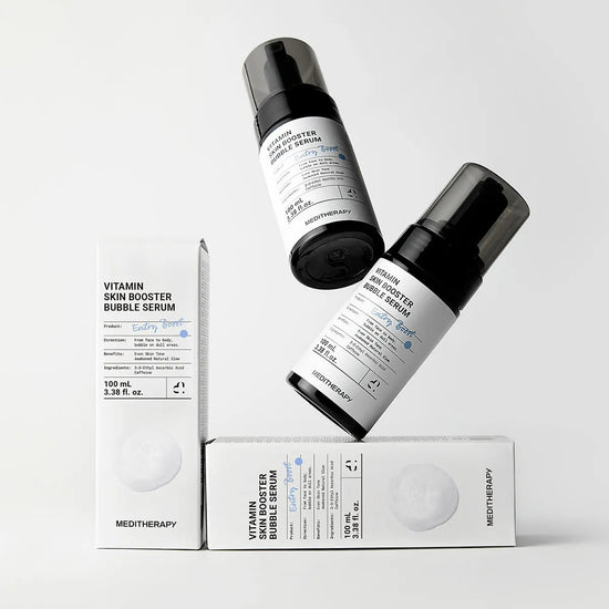 Meditherapy Vitamin Skin Booster Bubble Serum 100ml سيروم الفقاعات المعزز للبشرة بالفيتامينات من ميديثيرابي - Princess Cosmetics Qatar