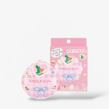 Mei Linda Merry Mellow Puff - Pink مي ليندا ميري ميلو باف - وردي - Princess Cosmetics Qatar