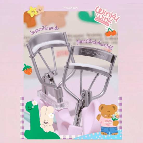 Mei Linda Winky Wink Eyelash Curler أداة تجعيد الرموش من ماي ليندا وينكي وينك - Princess Cosmetics Qatar