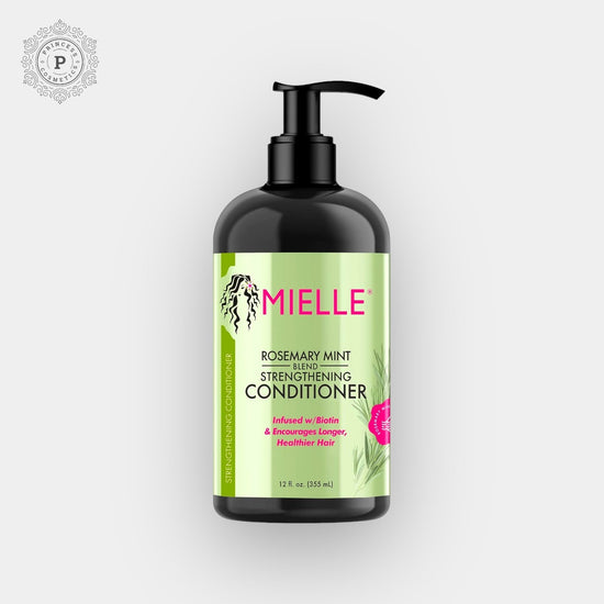 Mielle Organics Rosemary Mint Blend Strengthening Conditioner 355ml. بلسم تقوية مزيج إكليل الجبل والنعناع من ميلي أورجانيكس، 355 مل - Princess Cosmetics Qatar