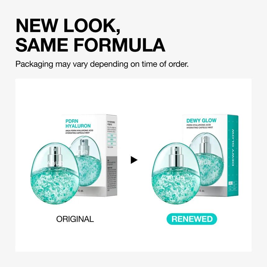 (MINI) Anua PDRN Hyaluronic Acid Hydrating Capsule Mist 30ml كبسولات ترطيب حمض الهيالورونيك من أنوا بي دي آر إن، عبوة صغيرة - Princess Cosmetics Qatar