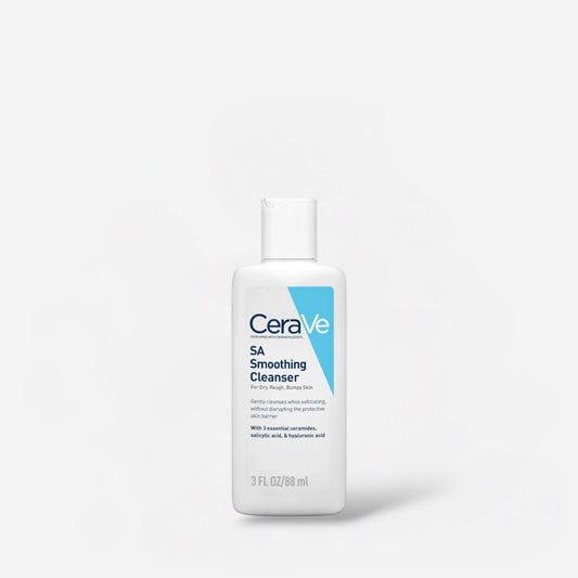 (MINI) Cerave SA Smoothing Cleanser TRAVEL SIZE 88ml غسول سيرافي إس إيه المنعم بحجم مناسب للسفر - Princess Cosmetics Qatar