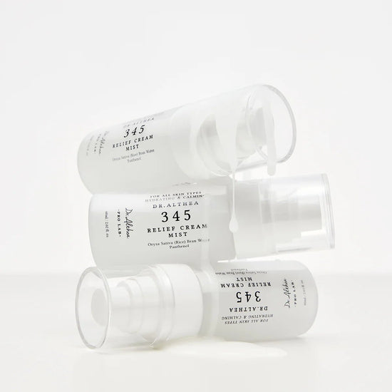 (MINI) Dr. Althea 345 Relief Cream Mist 60ml بخاخ كريم دكتور ألثيا 345 لتخفيف الألم - Princess Cosmetics Qatar
