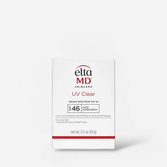 (MINI) EltaMD UV Clear UNTINTED Sunscreen 14g (ميني) واقي الشمس EltaMD UV Clear غير الملون - Princess Cosmetics Qatar
