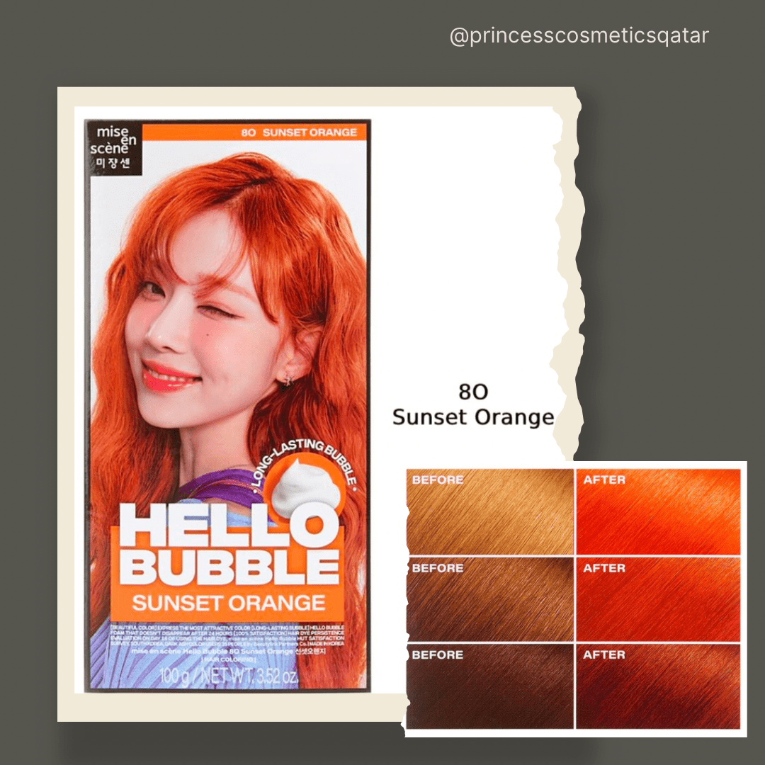 Mise En Scene Hello Bubble Hair Color ميز أون سين هالو بابل لتلوين الشعر - Princess Cosmetics Qatar