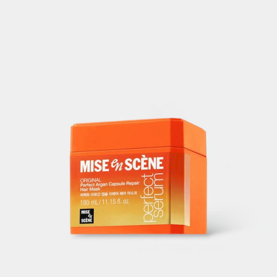 Mise En Scene Perfect Argan Capsule Repair Hair Mask 180g قناع إصلاح الشعر بكبسولات الأرغان من ميز إن سين بيرفكت - Princess Cosmetics Qatar