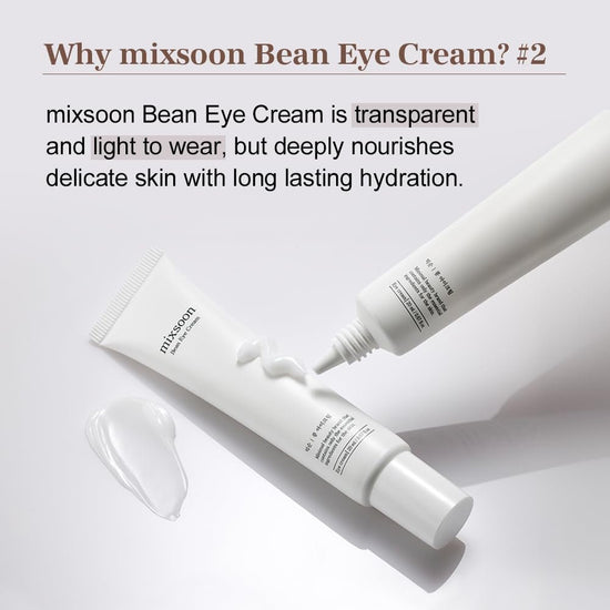 Mixsoon Bean Eye Cream 20ml ميكسسون بين كريم العين - Princess Cosmetics Qatar