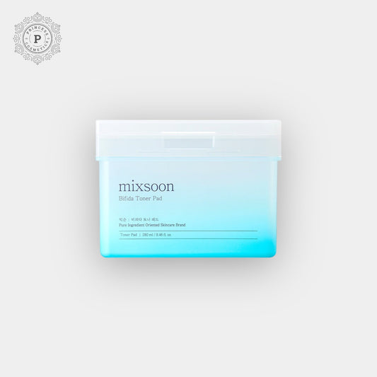 Mixsoon Bifida Toner Pad (120 Pads). ميكسون بيفيدا تونر باد - Princess Cosmetics Qatar