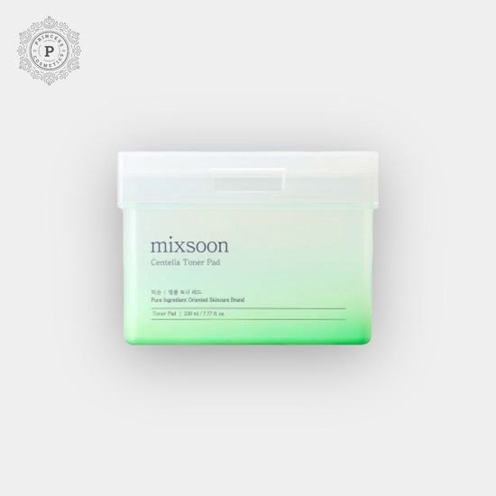 Mixsoon Centella Asiatica Toner Pad (120 Pads). وسادة تونر ميكسون كينتيللا أسياتيكا - Princess Cosmetics Qatar