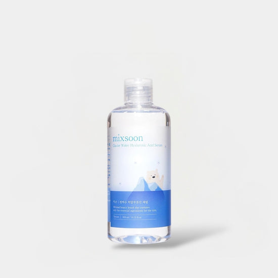 Mixsoon Glacier Water Hyaluronic Acid Serum 300ml. ميكسون جلاسير ووتر سيروم حمض الهيالورونيك - Princess Cosmetics Qatar
