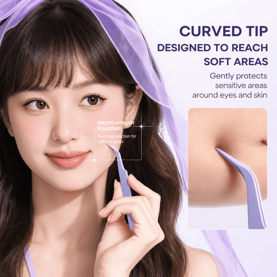 Mlen Diary Anti-Stick Fairy Tweezer ملقط ميلين دايري المضاد للالتصاق - Princess Cosmetics Qatar