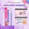 Mlen Diary Anti-Stick Fairy Tweezer ملقط ميلين دايري المضاد للالتصاق - Princess Cosmetics Qatar
