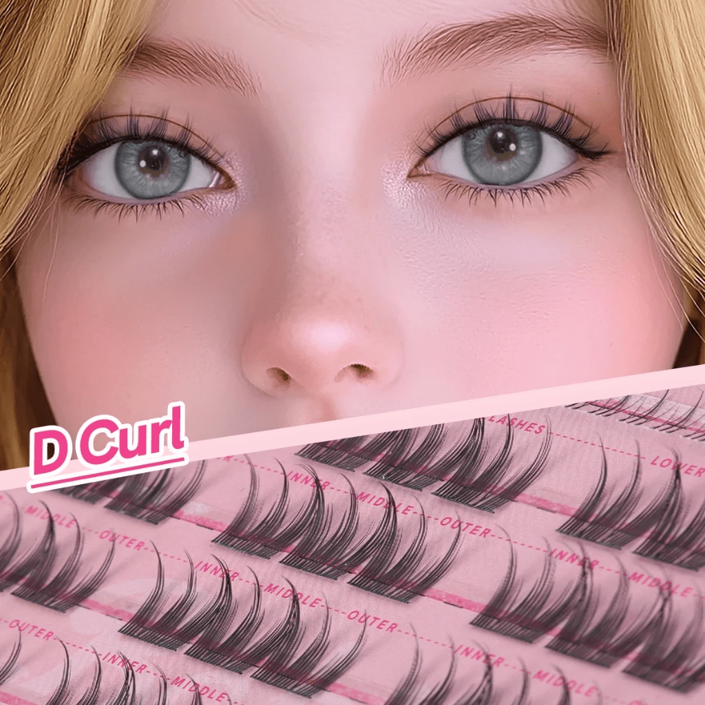 Mlen Diary Baby Candy Lazy False Eyelashes رموش صناعية من مجموعة ملين دياري بيبي كاندي - Princess Cosmetics Qatar