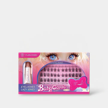 Mlen Diary Baby Comic False Eyelashes رموش صناعية من مذكرات ملين بيبي كوميك - Princess Cosmetics Qatar