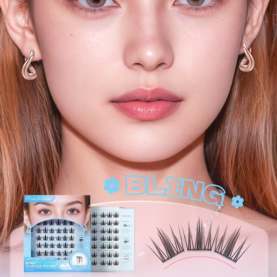 Mlen Diary Bling Glueless Falsies يوميات ملين بلينغ تزوير غلويليس - Princess Cosmetics Qatar