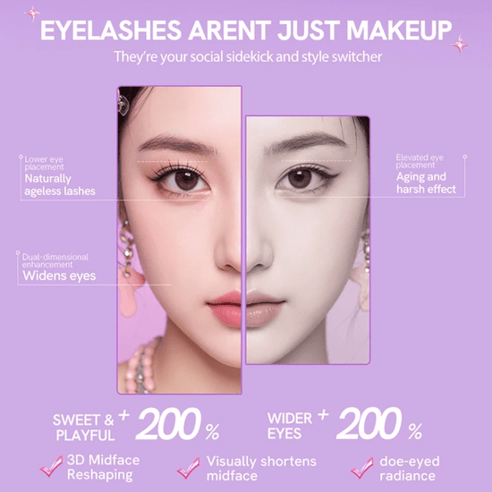 Mlen Diary Du Du Fox Glueless Falsies يوميات ملين دو دو فوكس تزوير غراء - Princess Cosmetics Qatar