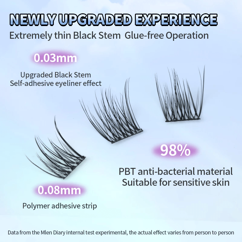 Mlen Diary Du Du Fox Glueless Falsies يوميات ملين دو دو فوكس تزوير غراء - Princess Cosmetics Qatar