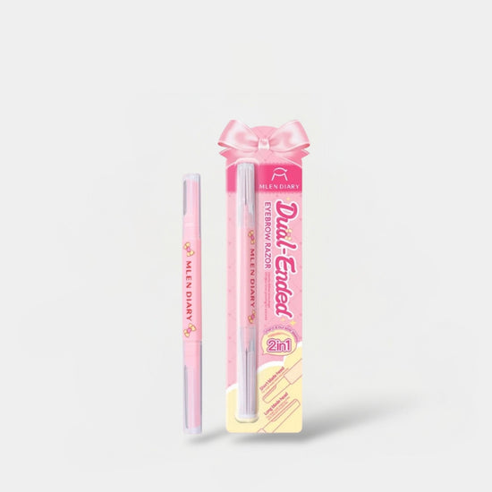 Mlen Diary Dual - Ended Eyebrow Razor ملين دايري شفرة حواجب مزدوجة الطرف - Princess Cosmetics Qatar