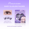 Mlen Diary Glueless Falsies Halo Series DAISY رموش صناعية بدون غراء من سلسلة هالو من ميلين دايري ديزي - Princess Cosmetics Qatar