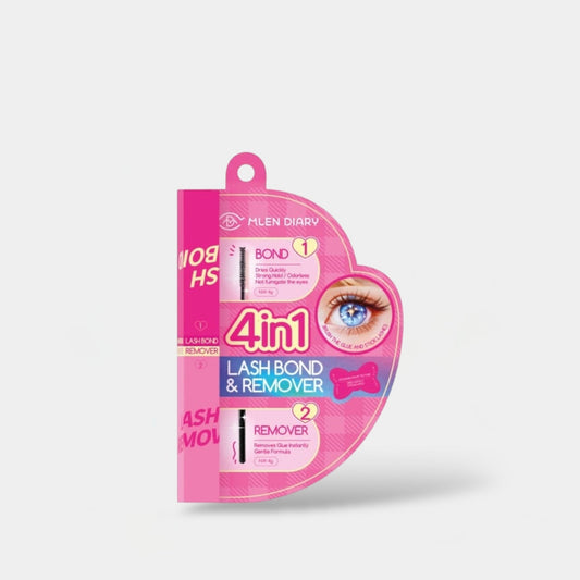 Mlen Diary Lash Bond & Remover مزيل ومثبت الرموش من مِلين دياري - Princess Cosmetics Qatar