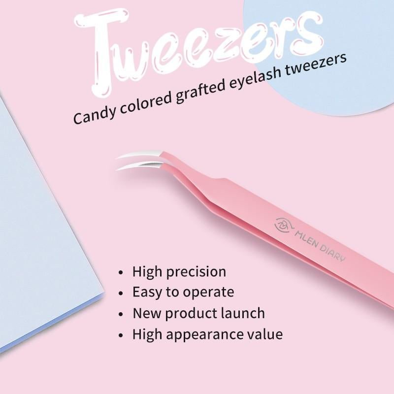 Mlen Diary Lash Bond & Remover plus Tweezer أداة تثبيت الرموش من مذكرات ملين بالإضافة إلى ملقط - Princess Cosmetics Qatar