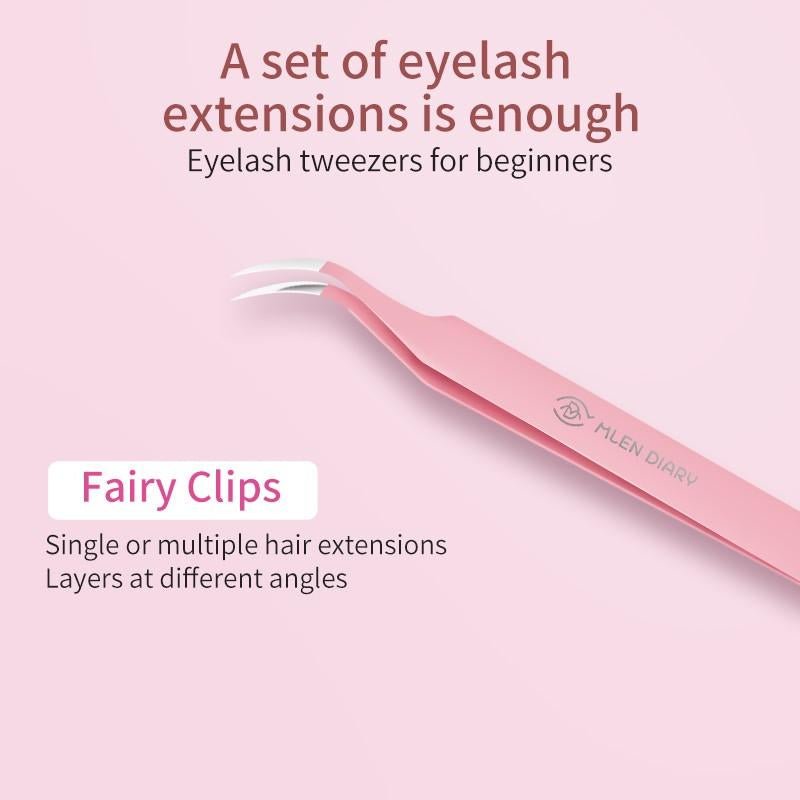 Mlen Diary Lash Bond & Remover plus Tweezer أداة تثبيت الرموش من مذكرات ملين بالإضافة إلى ملقط - Princess Cosmetics Qatar