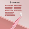 Mlen Diary Lash Bond & Remover plus Tweezer أداة تثبيت الرموش من مذكرات ملين بالإضافة إلى ملقط - Princess Cosmetics Qatar