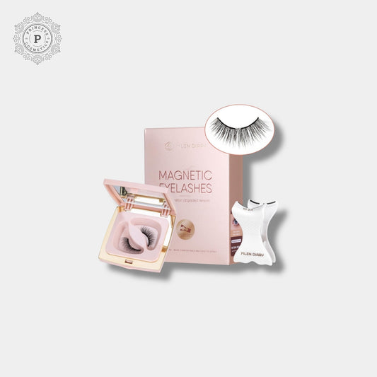 Mlen Diary Magnetic Eyelashes - No. 9 Dreamy Idol + Tool Kit رموش مغناطيسية من مذكرات ملين - رقم 9، دريمي آيدول + مجموعة أدوات - Princess Cosmetics Qatar