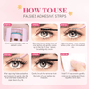 Mlen Diary Princess Rose Charming False Eyelashes (45 Clusters) رموش صناعية ساحرة من مِلين دياري برينسيس روز - Princess Cosmetics Qatar