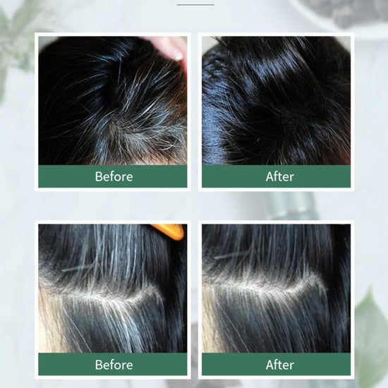 MLSMILE White Hair Cover - Black 14ml. MLSMILE غطاء الشعر الأبيض - أسود - Princess Cosmetics Qatar