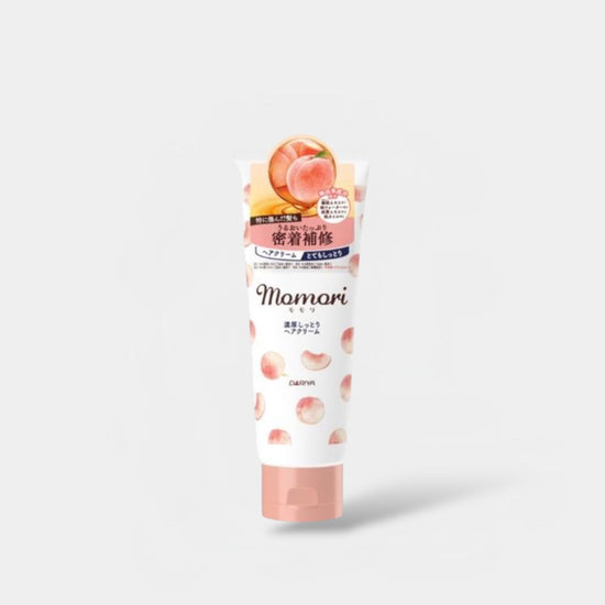 Momori Peach Moisture Smoothing Hair Cream 150g كريم موموري بيتش مويستشر لتنعيم الشعر - Princess Cosmetics Qatar